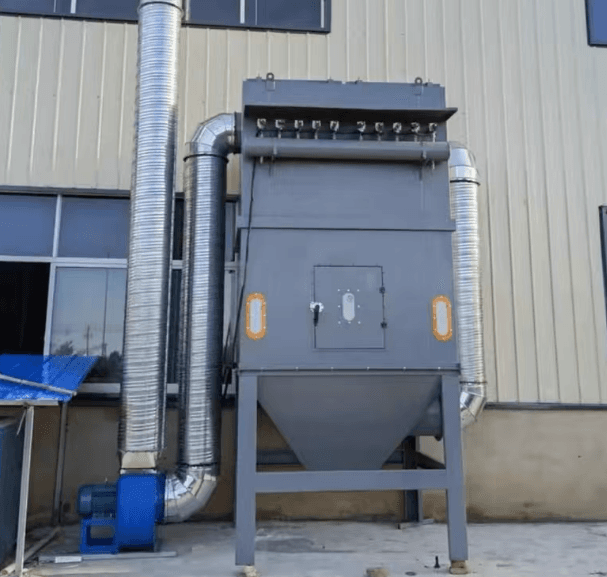 Baghouse dust collector image used for company brochure preview